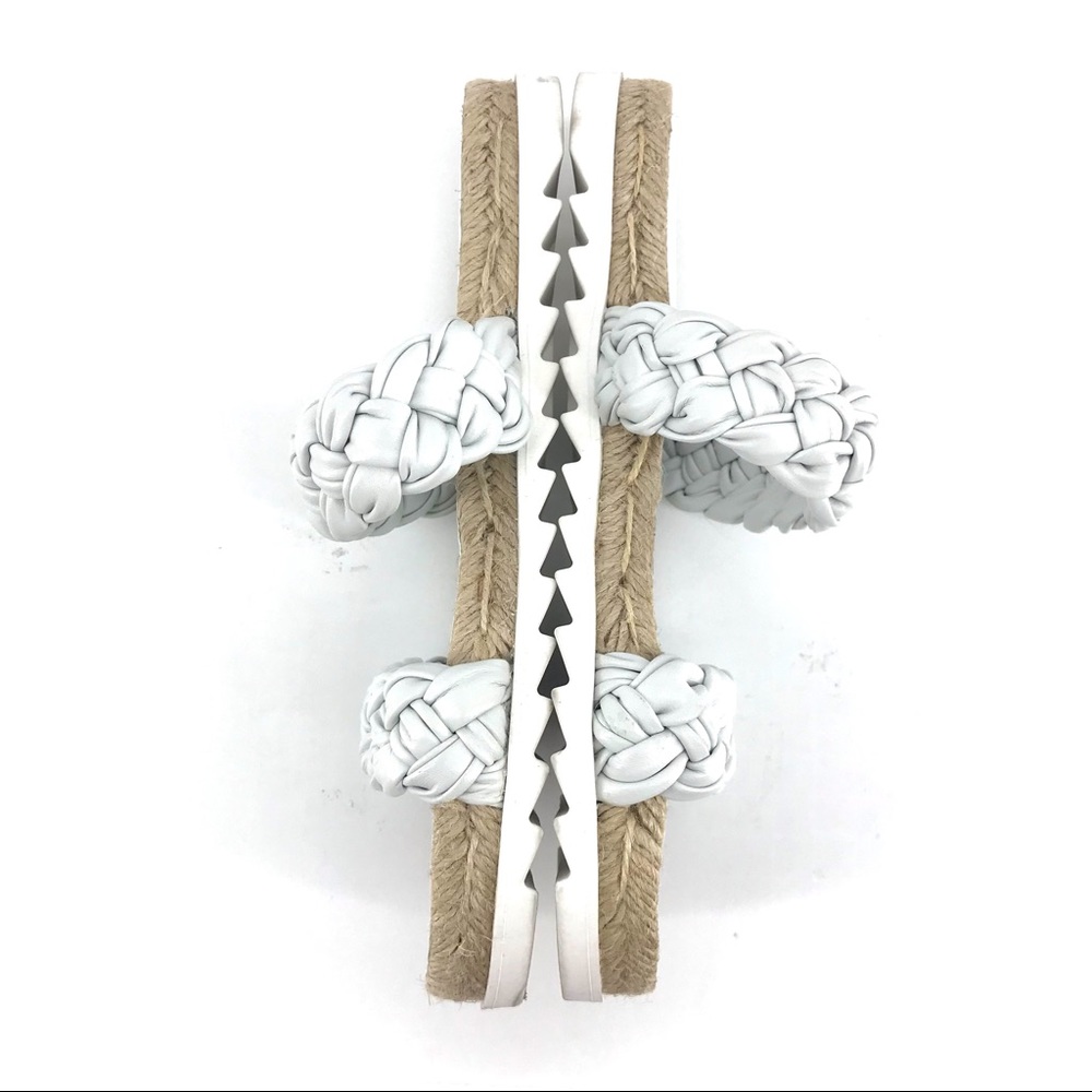 Marc Fisher White Jaimee Espadrille Slide Sandal - image 5